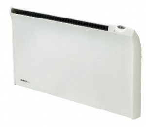 Glamox TPVD Badezimmer Wandkonvektor (400-1000 Watt) WEIß mit Digitalthermostat